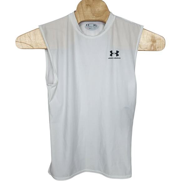 Under Armour UA Men's Compression HeatGear® Sleeveless Tank shirt XL - Picture 1 of 5